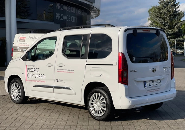 Toyota Proace City Verso cena 119500 przebieg: 10000, rok produkcji 2023 z Sztum małe 466